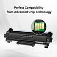 thumbnail image 3 of Compatible Brother TN730 Black Toner Cartridge (with chip) by Superink, 3 of 6