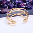 thumbnail image 2 of MesaSe PENGXAING Wholesale Vintage Punk Bracelets Multilayer Geometry Hollow Open Cuff Bangle, 2 of 6