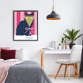 thumbnail image 3 of Stupell Industries Eclectic Playful Striped Cat with Martini Black Floating Frame Canvas Art, 17 x 21, by Lil' Rue, 3 of 8