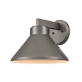 thumbnail image 2 of Elk Home 12-Inch Wide Outdoor Thane Wall Sconce, Modern, Hematite, 2 of 5