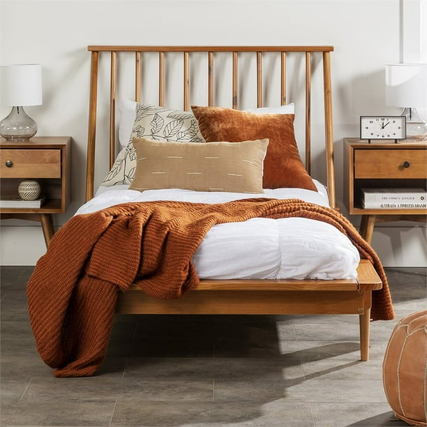 Caramel spindle bed deals
