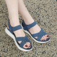 thumbnail image 3 of Sandalias Casuales Verano para La Playa Zapatos Deportivas Con Punta Abierta Mujer, 3 of 9