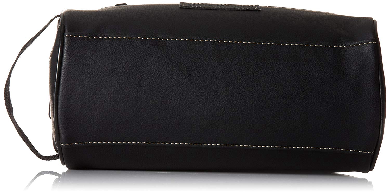 steve madden men's travel kit, black, one size