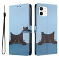 thumbnail image 1 of FOXDOCK Funda Tipo Cartera para iPhone 11 con Soporte y Correa – Diseño de Patrones Lindos, 1 of 6