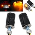 thumbnail image 3 of 2 uds 12v 6led motocicleta Mini luces de señal de giro luces indicadoras intermitentes ámbar, 3 of 5