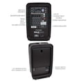 thumbnail image 2 of Kit amplificador de altavoces PA Pyle de 600 W y 8 canales con subwoofer, 2 of 7