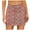 Pink, variant on Fesfesfes Skirts for Women High Waist Printing Slim Zipper Casual A-Line Mini Skirt