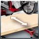 thumbnail image 2 of Sierra de inglete 8 1/4" 1800 W Einhell TC-SM 2131 DUAL, 2 of 5