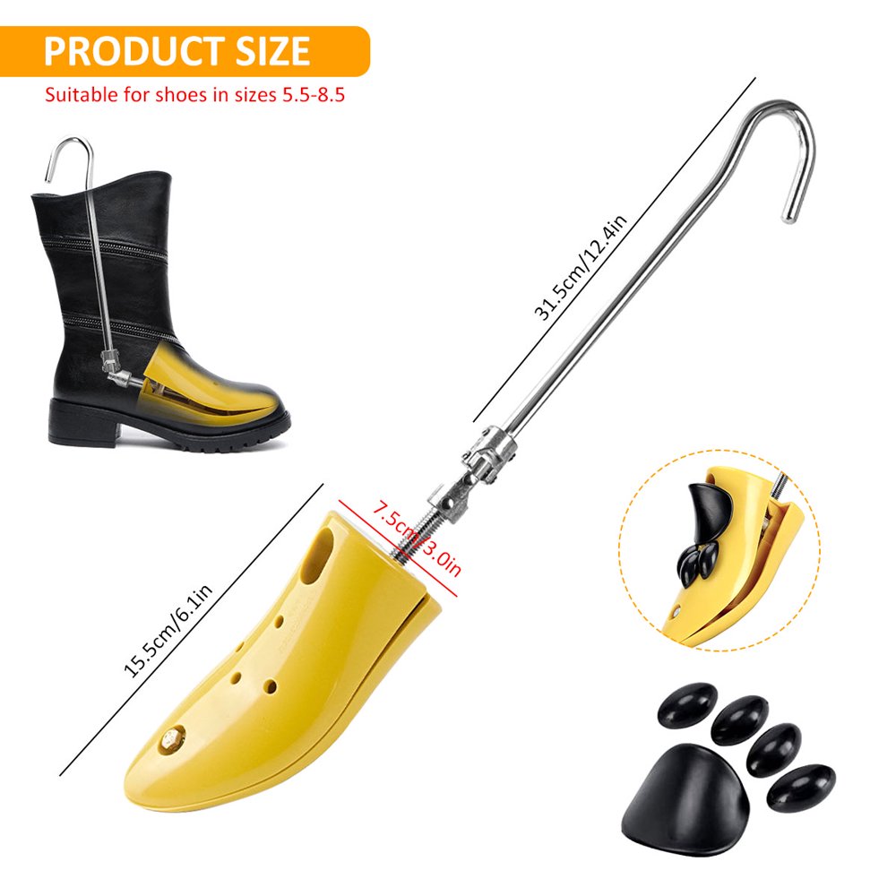 Embauchoir Réglable Pour Bottes Et Chaussures Serrées - Élargisseur De Hauteur Et Largeur - Pro Pour Homme/Femme - 5