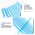 thumbnail image 6 of ETEREAUTY 10Pcs Slide Binder Blue Binding Bars for A4 Report Covers Large Capacity Organization, 6 of 6