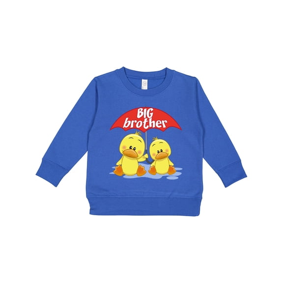 Inktastic Big Brother Duck Toddler Sweatshirt