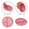 thumbnail image 4 of Set de Alimentación para Bebé KIDDOS Vajilla de Silicona Color Rosa, 4 of 7