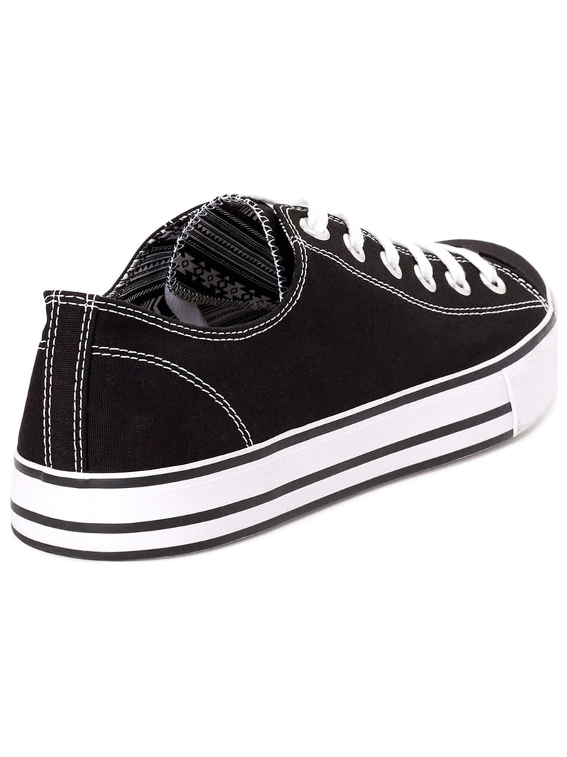 George Men's Casual Canvas Sneakers with Rubber Sole for Comfort