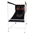 thumbnail image 4 of VEVOR 2-Player Indoor Arcade Basketball Game - Dual Shot Sport with 5 Balls, 8 Game Modes, Electronic Scoreboard, and Pump (Black & White), 4 of 12
