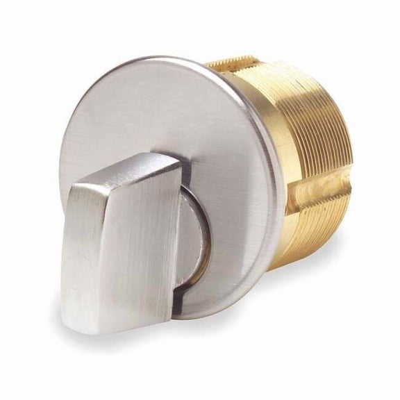 Kaba Ilco Lockset Cylinder, Satin Chrome, 0 Pins 7181TK1-26D