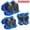 Blue, variant on Lvelia Kids Protective Gear Set Knee Pads for Kids 3-10 Years Toddler Knee and Elbow Pads with Wrist Guards 3 in 1 for Skating Cycling Bike Rollerblading Scooter,Blue