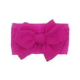 thumbnail image 1 of Bandeau Rose 1 Pce Nouveau-Né Bébé Fille Bandeau Nœud Extensible, 1 of 2