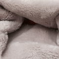 thumbnail image 5 of Pnellth Women Men Winter Neck Warmer Gaiter Winter Neck Gaiter Scarf Solid Color Circle Loop Scarf Solid Color Thick Fleece Lining Knitting Scarf, 5 of 7