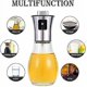 thumbnail image 4 of Portable glass oil spray, 1 olive oil spray bottle, used for barbecue, salad, cooking, pasta, baking bread, etc. (200 ml), 4 of 4