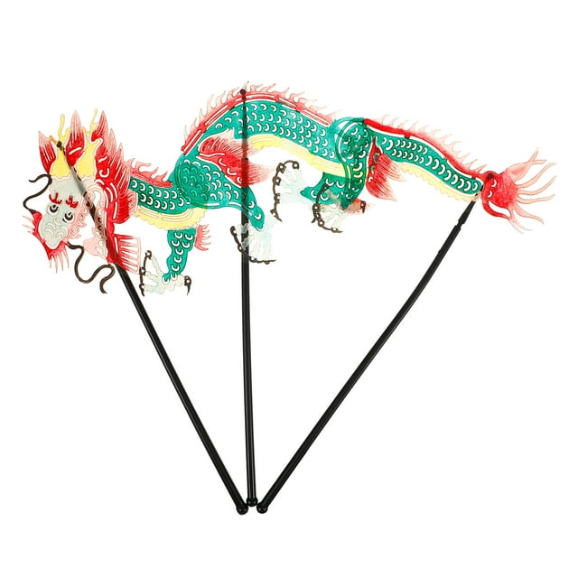Juguete de marionetas de sombras chinas, juguete de marionetas de sombras, artesanía de marionetas de sombras