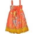 thumbnail image 1 of Wenchoice Girl'S Orange Shellfish Babydoll Dress L(5T-6T), 1 of 1