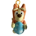 thumbnail image 2 of Bluey & Friends Bluey + Bingo Easter Egg Set Mini Plush Keychain Clip On 6", 2 of 3