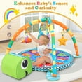 thumbnail image 4 of Babyeap 3-in-1 Baby Gym and Play Mat, Baby Activity with Ocean Ball Sensory Toys, 0-36 Months, 4 of 9