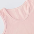thumbnail image 5 of lkfuzj Baby Girl Summer Casual Tank Top Crewneck Sleeveless Basic Solid Color T-Shirt Comfortable Soft Thin Crop Top For Girls And Boys Tank Top Tee Pink, 5 of 6