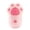 #1280-pink, variant on Cheapark Rechargeable Pet Spray Hair Removal Comb Paw Shaped One Button Spray Massage for Home Grooming Deshedding Tool for Dogs & Cats