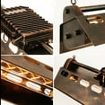 thumbnail image 5 of iMeshbean Industrial Steampunk Chandelier Pool Table Ceiling Light Fixture Wrought Iron Pendant Lamp for Bar Kitchen Island Dinging Room, 5 of 10