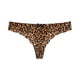 thumbnail image 1 of Tanga sexy pura para mujer con bordes ondulados y seda helada, ropa interior femenina sin costuras integrada de cintura baja, 1 of 6