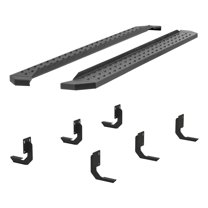 ARIES 2055524 RidgeStep Black Steel 6-1/2 x 91-Inch Truck Running Boards, Select Ford F-250, F-350, F-450 Super Duty Fits select: 1999-2005,2008-2009 FORD F250