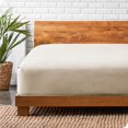 thumbnail image 2 of Bare Home  Flannel Fitted Bottom Sheet Grey Twin - 2 Pack, 2 of 5