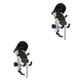 thumbnail image 1 of Riwesomey Recargador de motocicleta inalámbrico duradero negro: instalación sin esfuerzo para un amplio de carga conveniente El espejo retrovisor 2piezas, 1 of 6