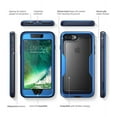 thumbnail image 4 of i-Blason iPhone 7 Plus, 8 Plus Case, [Heavy Duty Protection] [Magma Series] Full-Body Bumper Case (Blue), 4 of 6