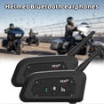 thumbnail image 2 of EJEAS V6 Pro Motorcycle Helmet Bluetooth-Compatible Headset Waterproof Anti-Jamming Noise Reduction Headset for Electric Bike Motos, 2 of 5