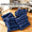 Blue, variant on Oaskys 6pc Chair Cushion Set – Plush Seat Cushions for Dining Chairs, Soft Pads with Adjustable Tie Straps for Living Room & Office