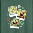 thumbnail image 3 of SpongeBob SquarePants - Christmas Photo Collage - Women's Lightweight French Terry Long Sleeve Shirt, 3 of 6