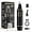 Black, variant on Nose & Ear Hair Trimmer for Men, Painless USB Rechargeable, Professional Facial Hair Trimmer with IPX7 Waterproof Dual Edge Blades (Grey)