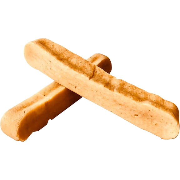 Snow Hill Yak Milk Dog Chews Himalayan Golden Dry Yak Cheese Monster 8.5" To 9.5" Long - Grade A Quality, Natural, Healthy Safe for Dogs, Odorless Treat Snack, Keep Dogs Busy Enjoying, Indoor Outdoor