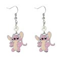 thumbnail image 1 of Pendientes de Metal Lilo & Stitch Disney para mujer, joyería delicada, accesorios Kawaii, Anime, niñas, 1 of 5
