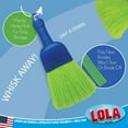 thumbnail image 6 of Lola Products Whisk Broom, Handheld Brush, Durable Bristles, w/ Hang Hole For Easy Storage, 1 Pack, 6 of 8