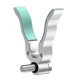 thumbnail image 2 of Soporte para caña de pescar antideslizante con rodillo giratorio de 360 ​​grados y almohadilla de silicona de liberación rápida para agua dulce. Plata, 2 of 8
