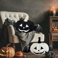 thumbnail image 3 of Halloween Pumpkin Throw Pillows,Cute Pumpkin Ghost Doll, Soft Small Bat Pumpkin Shaped Plush Decorative,Fuzzy Stuffed Pumpkins Throw Pillow Cushion for Couch Sofa Bed Decoration, 3 of 7