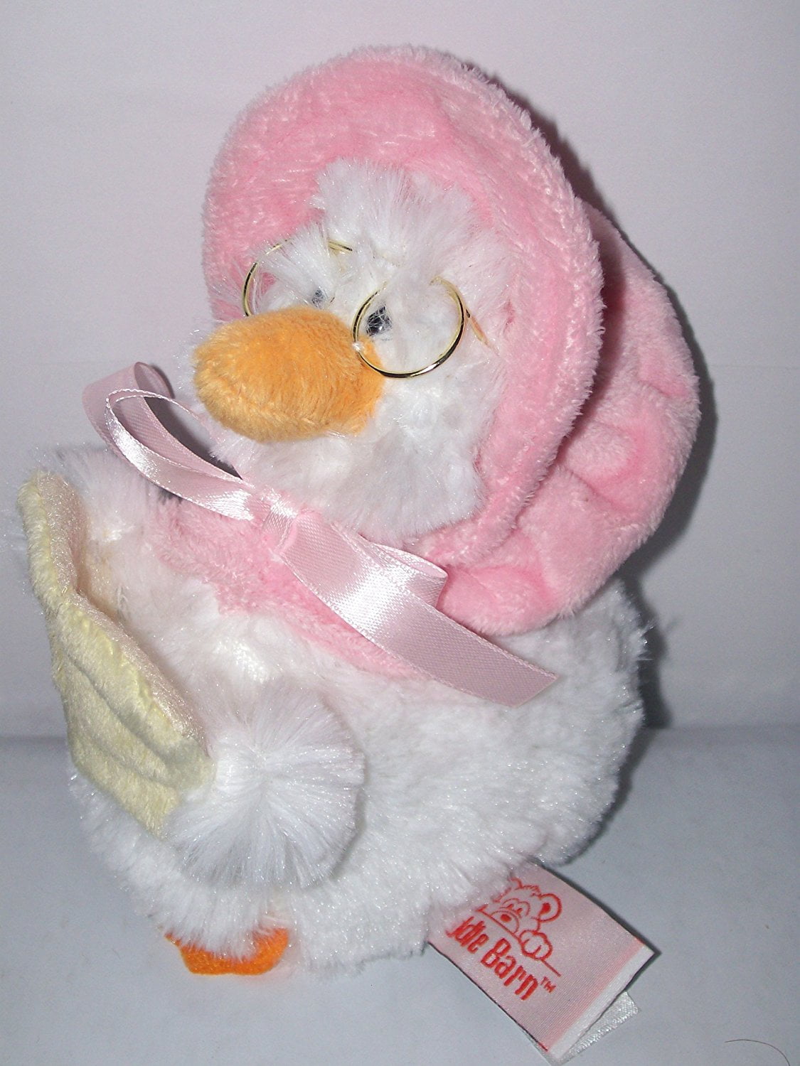 cuddle barn mother goose pink