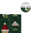 thumbnail image 5 of Yayeee Shower Curtain with Hooks 72"x72" Waterproof Fabric Bathroom Hanging Decor, Christmas Santa Hats, 5 of 5