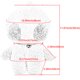 thumbnail image 4 of Pink Doll Clothes Cute Rabbit Sweater Uniform Fit 30cm Lalafanfan Yellow Duck Doll Children Toys Girl Gift Duck Doll Accessories, 4 of 5