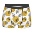 thumbnail image 5 of Uemuo Gold Dots and Leaves Pattern Men's Boxer Briefs,Trunk Anti-Chafing,Comfortable, Durable, and Stylish Underwear-X-Large, 5 of 9
