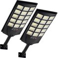 thumbnail image 1 of Luces solares Aqraou 6500 K del anochecer al amanecer con mando a distancia, paquete de 2, 1 of 7
