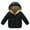 Black, variant on GDEGE Autumn/Winter Preschool Girls/Boys Long Sleeve Hooded Removable Hat Down Filled Jacket Casual jacket Beautiful Fashion jacket Home Party jacket for 2 to 7 Years Old